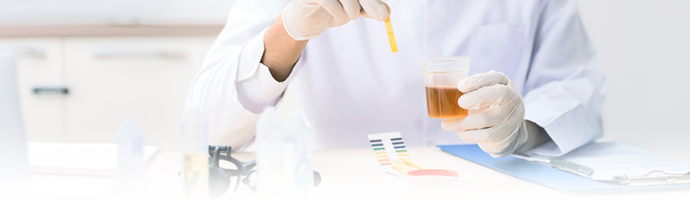 How is the Cause of Haematuria determined?